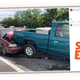Image for article titled Wildly Improbable Nissan-on-Nissan-on-Nissan Wreck Reveals Universe to Be a Simulation
